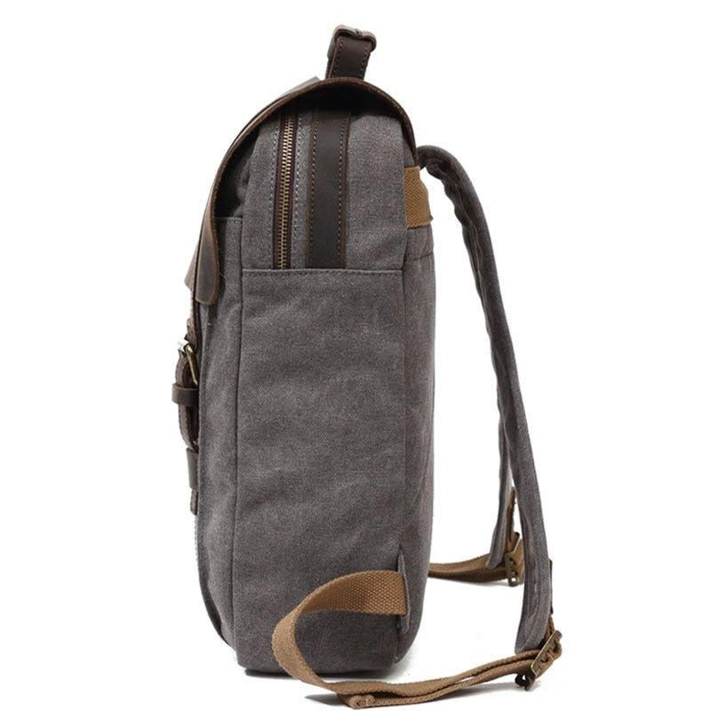 15-zoll-rucksack Aus Canvas Für Herren Und Damen