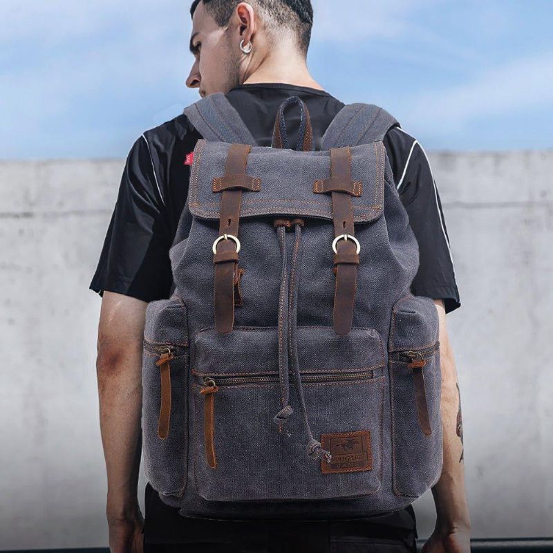 21-l-rucksack Aus Vintage-canvas Für Herren