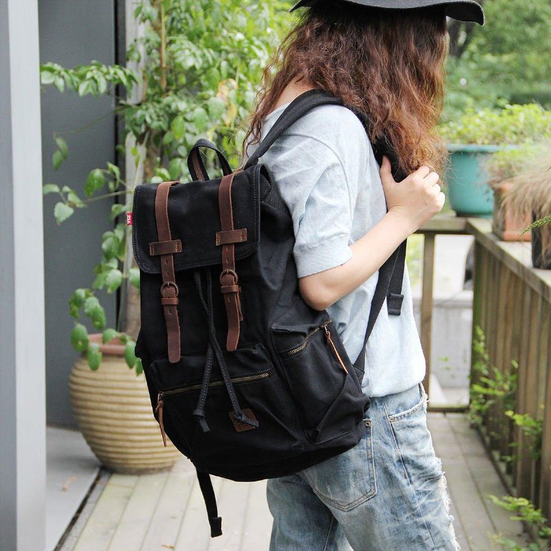 21-l-rucksack Aus Vintage-canvas Für Herren