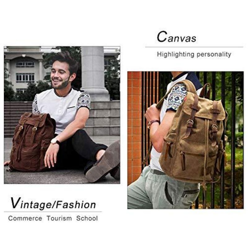 21-l-rucksack Aus Vintage-canvas Für Herren