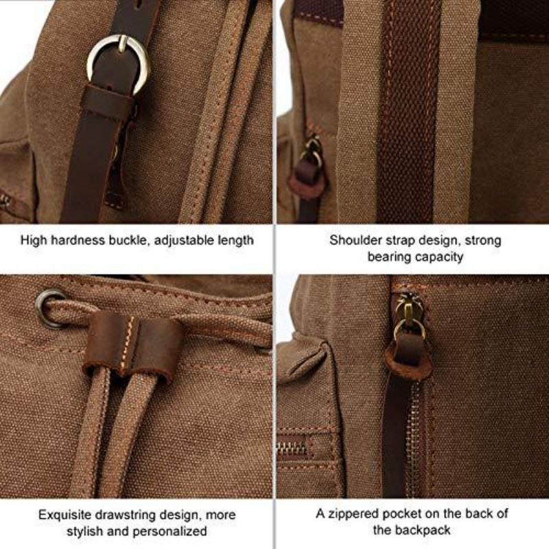 21-l-rucksack Aus Vintage-canvas Für Herren