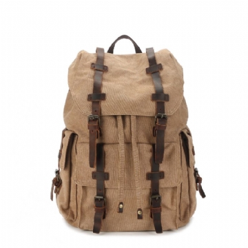 Baumwoll-canvas-rucksack Für Outdoor