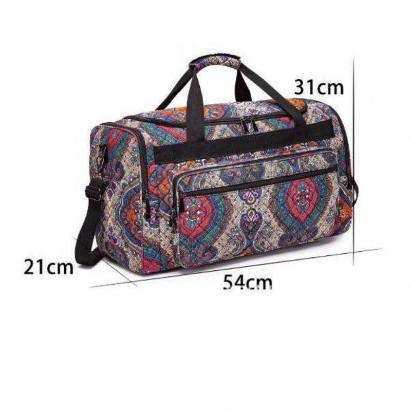 Boho-reisetasche Aus Canvas