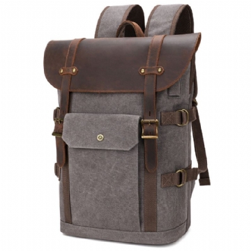 Canvas-rucksack Aus Canvas Für Herren 15.6-zoll-computertasche