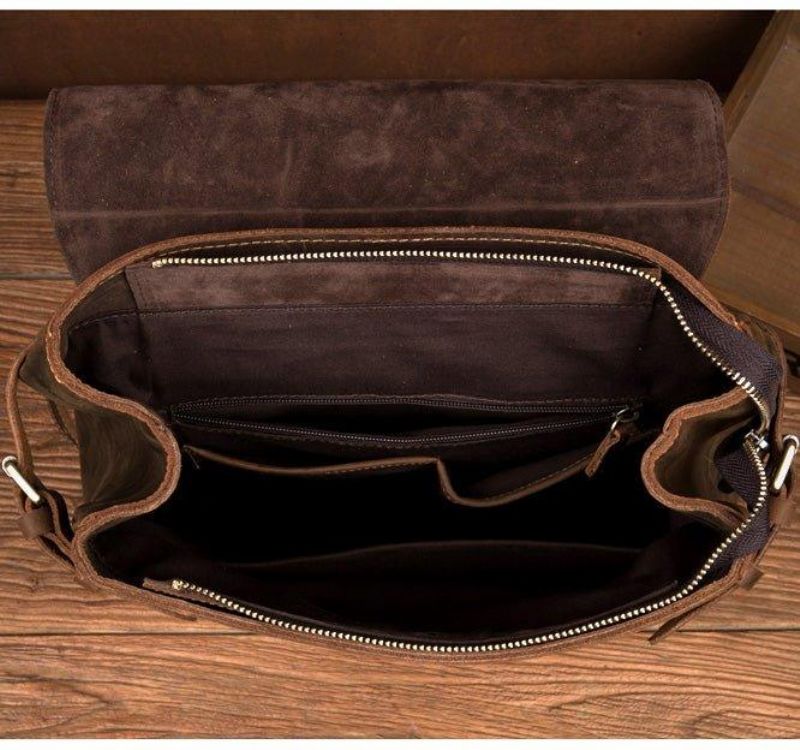 Herren-lederhandtasche