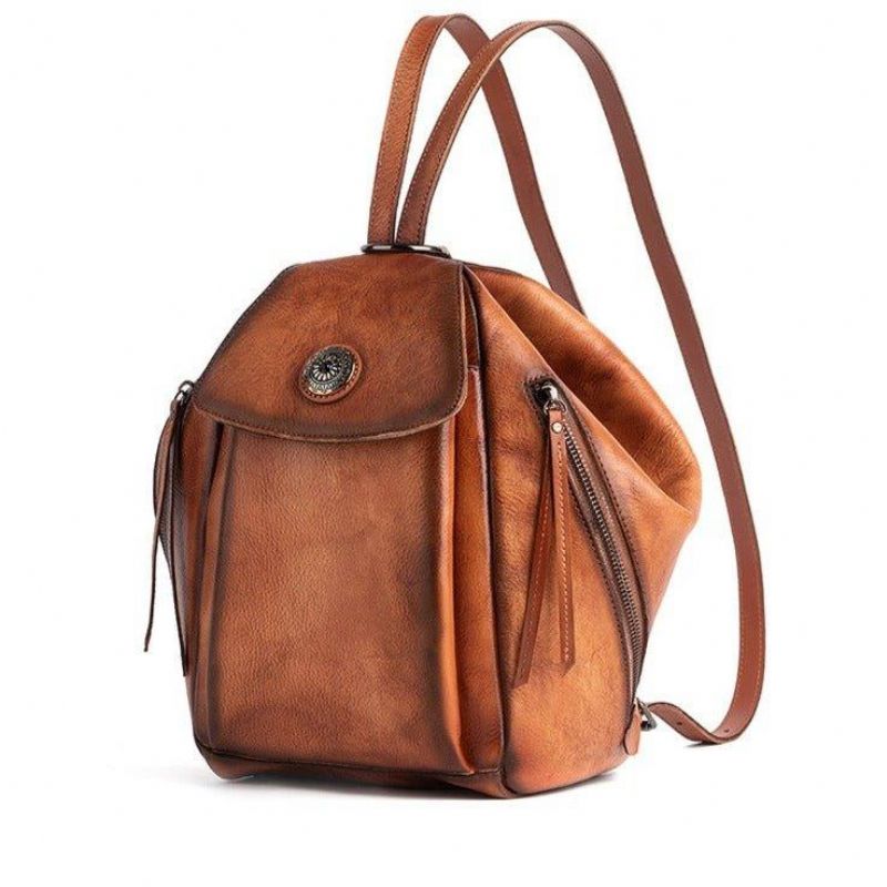 Kleiner Lederrucksack Vintage