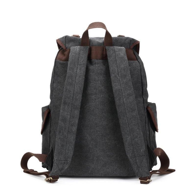 Lässiger Canvas-rucksack Für Herren Vintage-camping-tagesrucksack