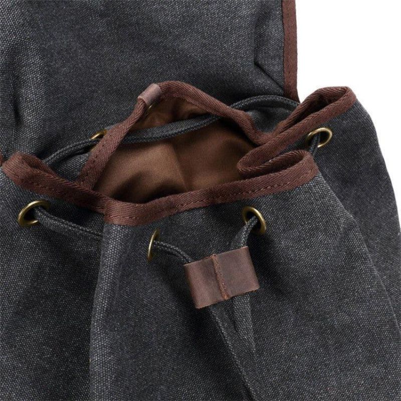 Lässiger Canvas-rucksack Für Herren Vintage-camping-tagesrucksack