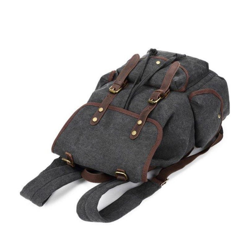 Lässiger Canvas-rucksack Für Herren Vintage-camping-tagesrucksack