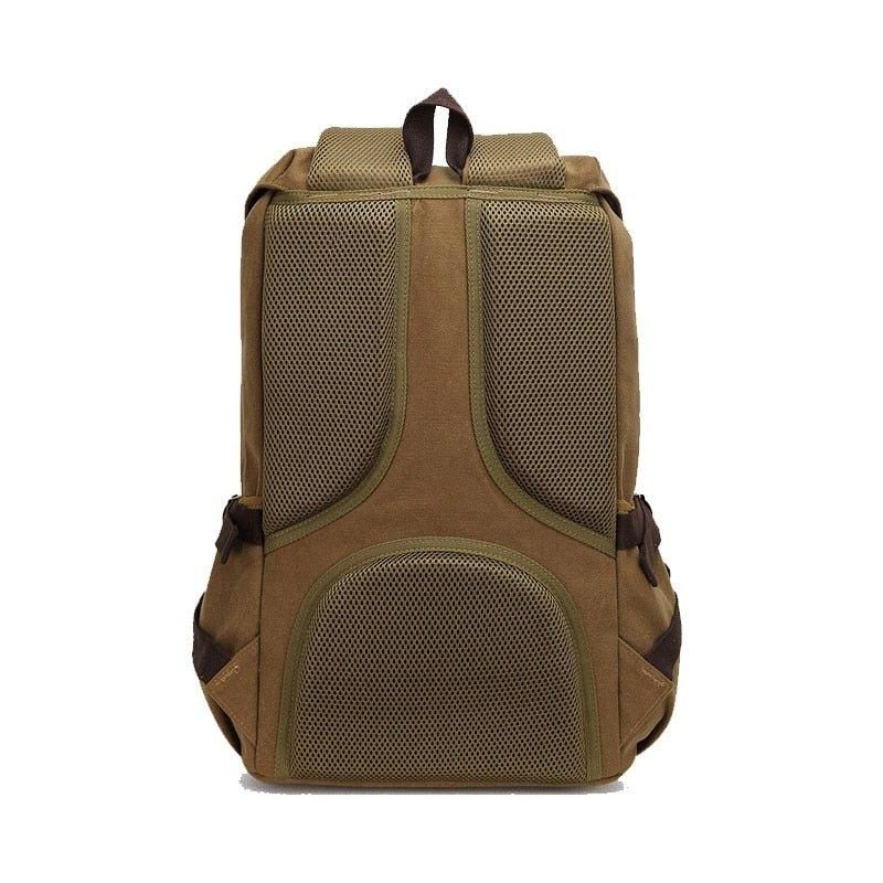 Lässiger Laptop-rucksack Aus Canvas