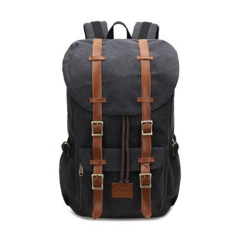 Lässiger Laptop-rucksack Aus Canvas