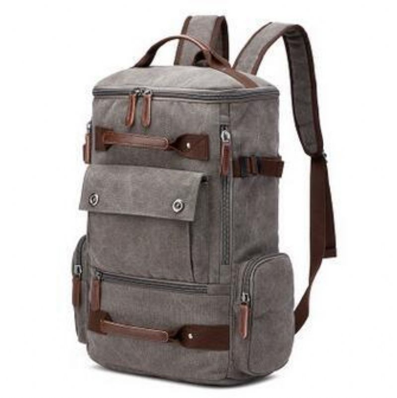 Lässiger Vintage-tagesrucksack Aus Canvas