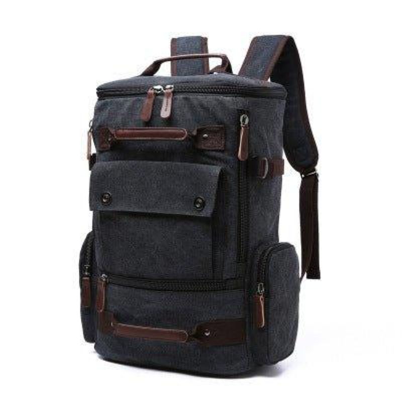 Lässiger Vintage-tagesrucksack Aus Canvas