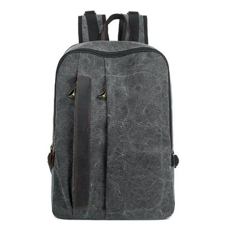 Laptop-rucksack Aus Canvas Für Herren 14 Zoll