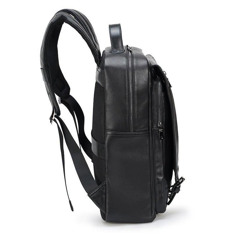 Leder-business-rucksack Aus Leder Für 15-zoll-laptops