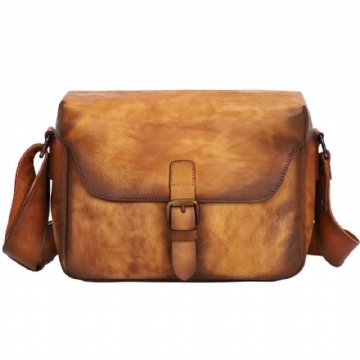 Leder-kameratasche Crossbody