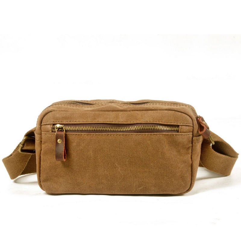 Messenger Bag Aus Canvas Für Herren