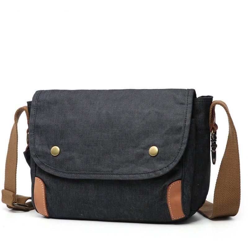 Messenger Bag Aus Gewachstem Canvas Für Herren