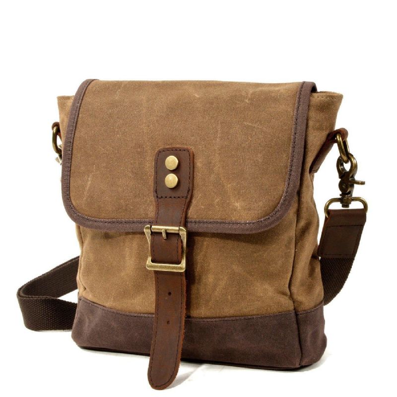 Messenger-tasche Aus Canvas Im Crossbody-stil Vintage