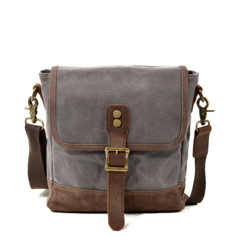 Messenger-tasche Aus Canvas Im Crossbody-stil Vintage