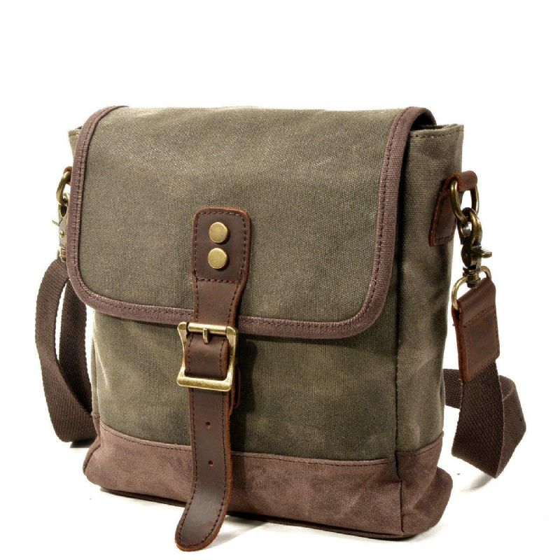 Messenger-tasche Aus Canvas Im Crossbody-stil Vintage