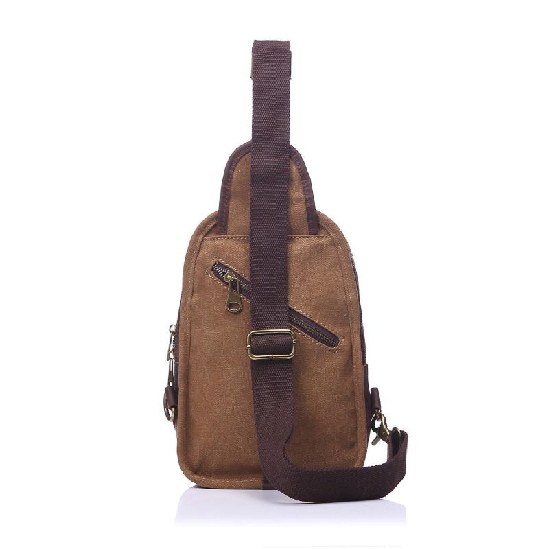 Outdoor-sling-tasche Aus Crazy Horse-leder