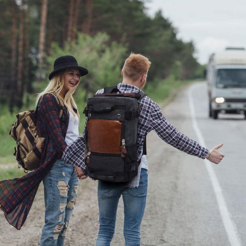 Reiserucksack Aus Canvas Für Herren