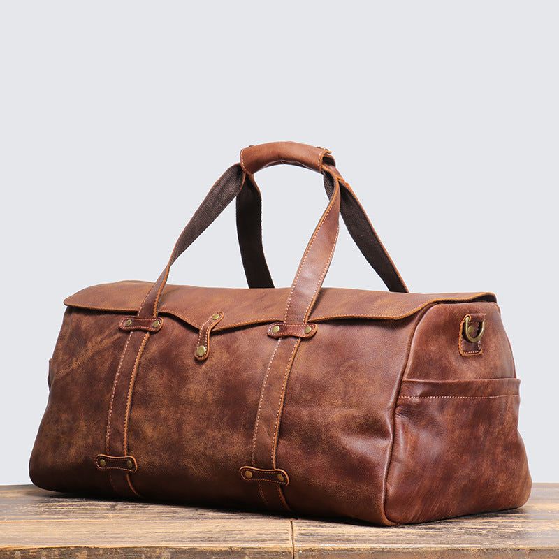 Reisetasche Aus Vintage-leder Weekender Leder Für Herren