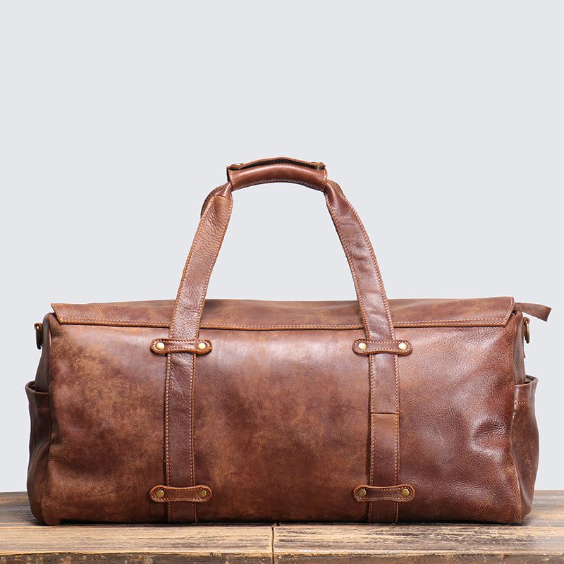 Reisetasche Aus Vintage-leder Weekender Leder Für Herren