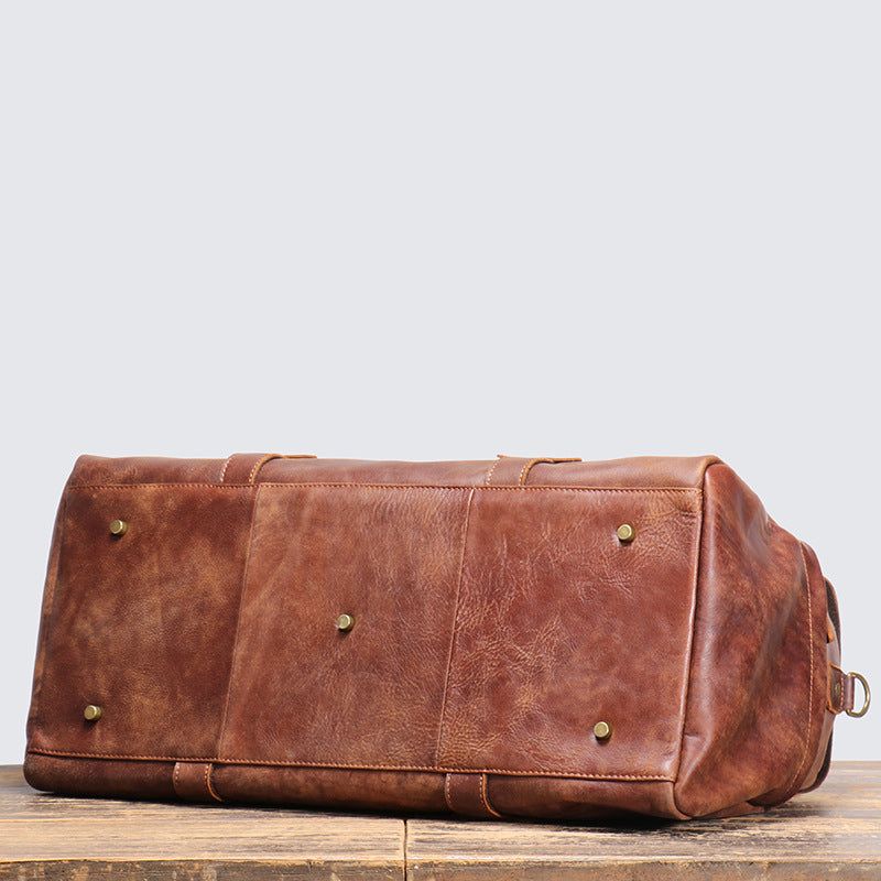 Reisetasche Aus Vintage-leder Weekender Leder Für Herren