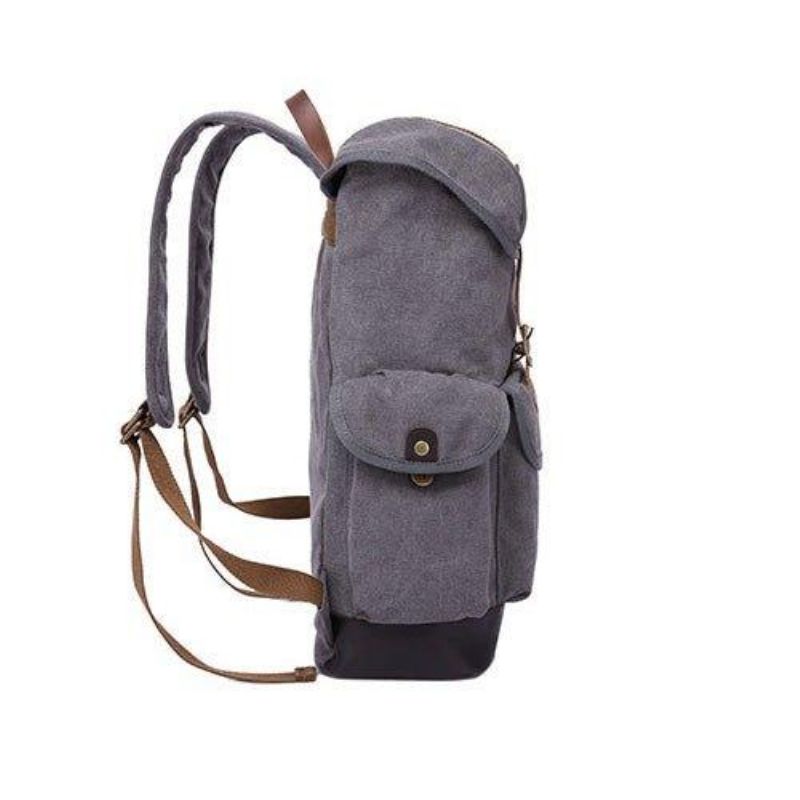 Rucksack Aus Canvas Mit Kordelzug Für Herren