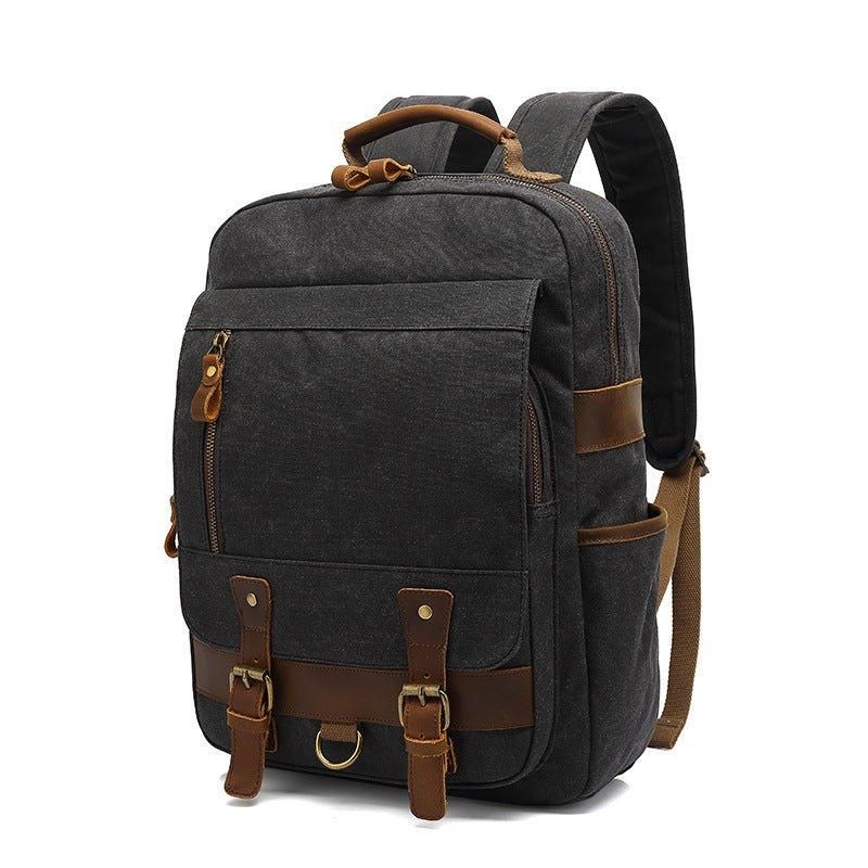 Rucksack Aus Gewachstem Canvas Vintage-rucksack