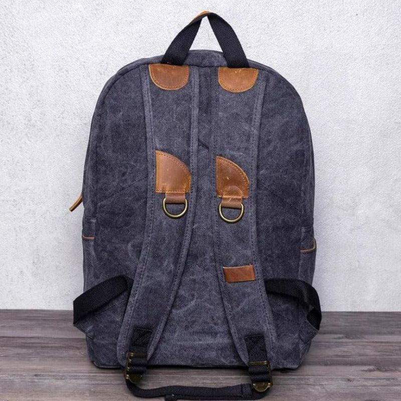 Schulrucksack Aus Canvas Für Herren 14-zoll-laptoptasche