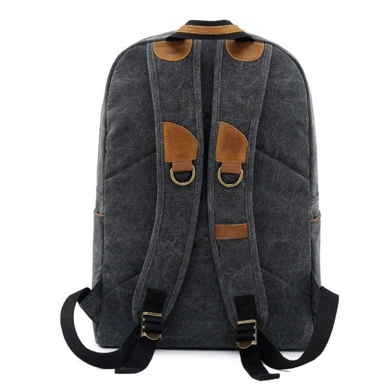 Schulrucksack Aus Canvas Für Herren 14-zoll-laptoptasche