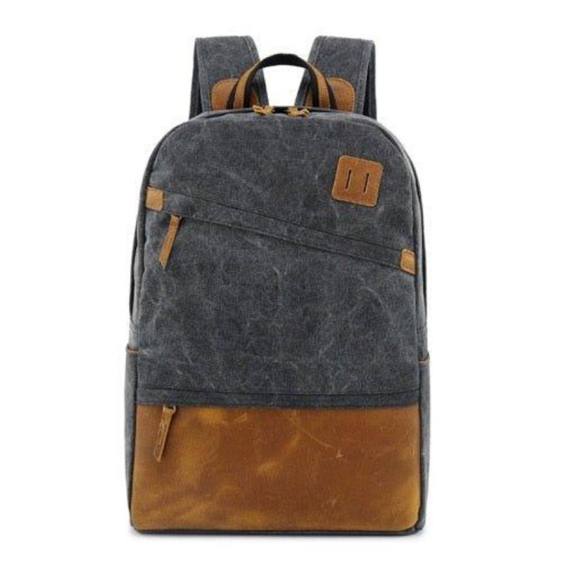 Schulrucksack Aus Canvas Für Herren 14-zoll-laptoptasche