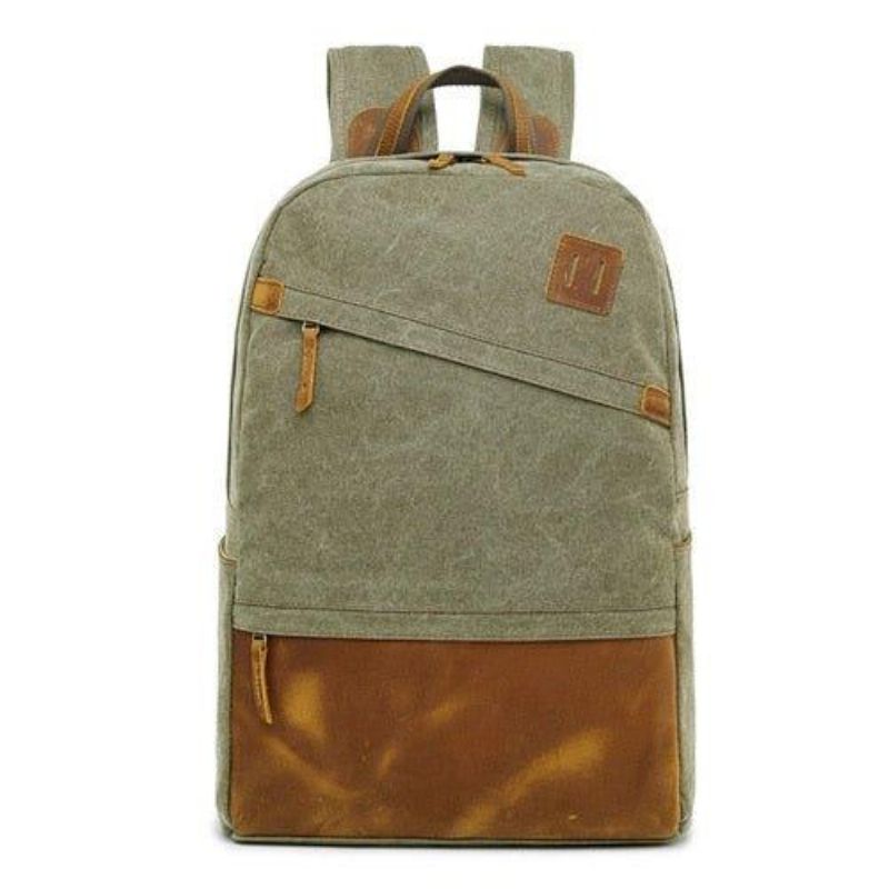 Schulrucksack Aus Canvas Für Herren 14-zoll-laptoptasche