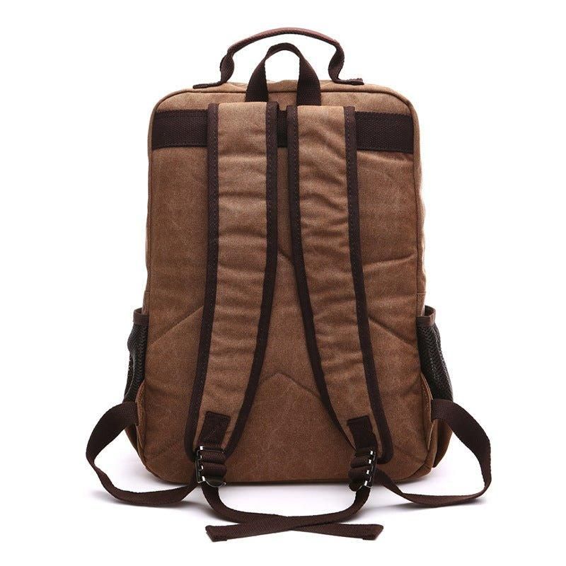 Schulrucksack Vintage-laptoprucksack Aus Canvas