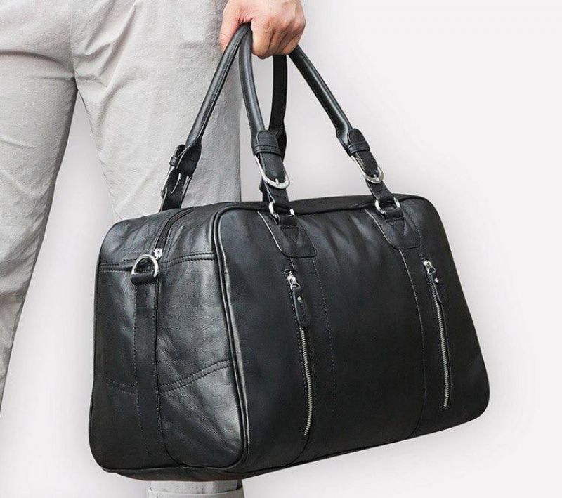 Schwarze Reisetasche Für Herren