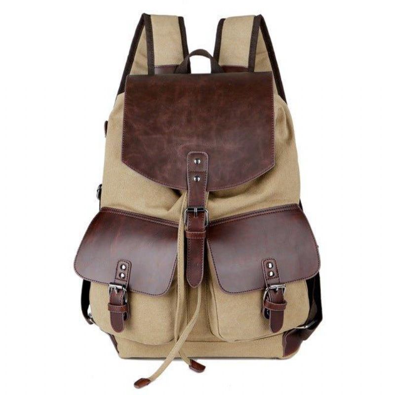 Vintage-canvas-rucksack Reisetasche Für Herren