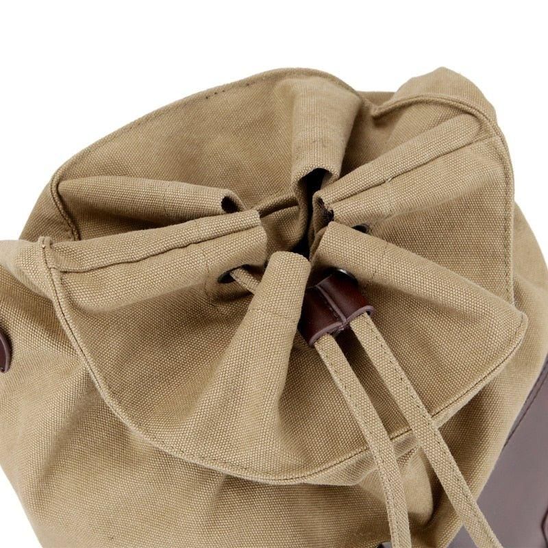 Vintage-canvas-rucksack Reisetasche Für Herren