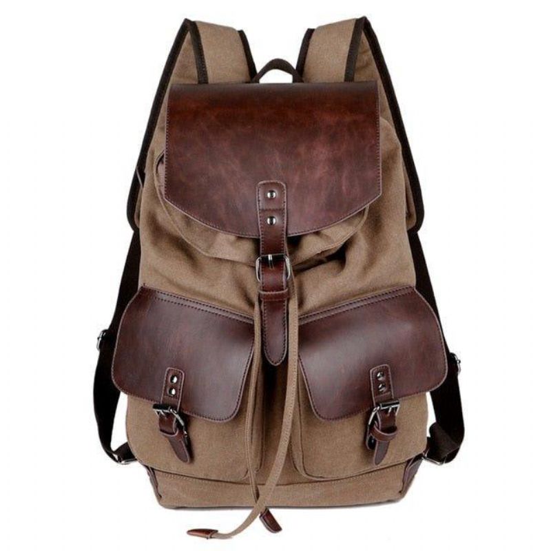 Vintage-canvas-rucksack Reisetasche Für Herren