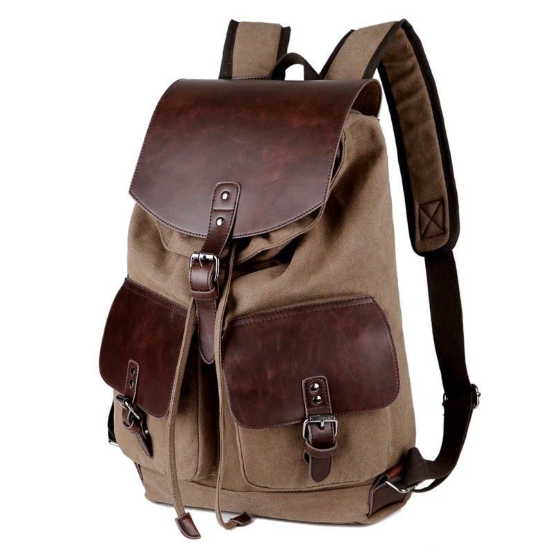 Vintage-canvas-rucksack Reisetasche Für Herren