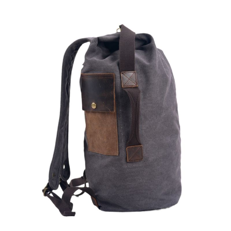 Vintage-canvas-rucksack Stilvoller Und Funktionaler Reisebegleiter