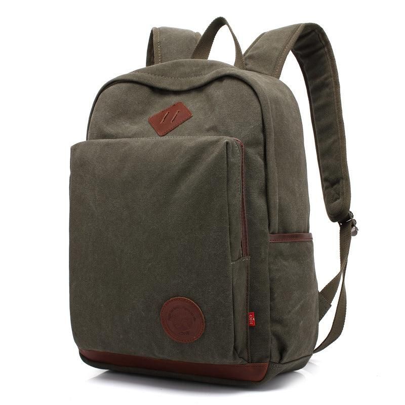 Vintage-canvas-schulrucksack