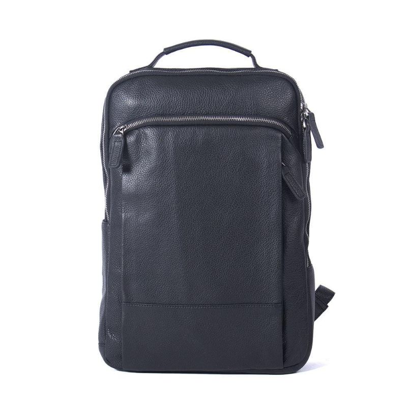 Vintage Lederrucksack Für Herren Laptop