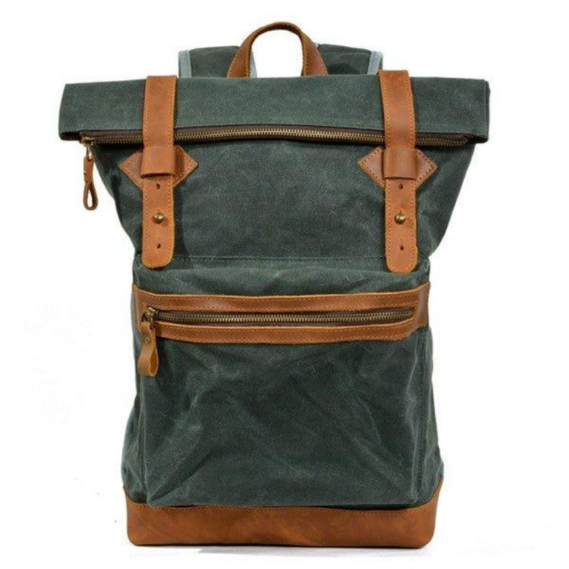 Vintage-rolltop-rucksack Für Reisen