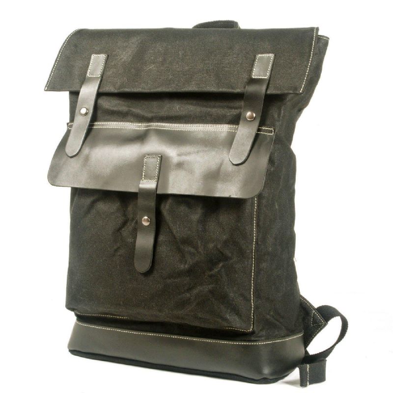 Vintage-rucksack Aus Canvas College-rucksäcke