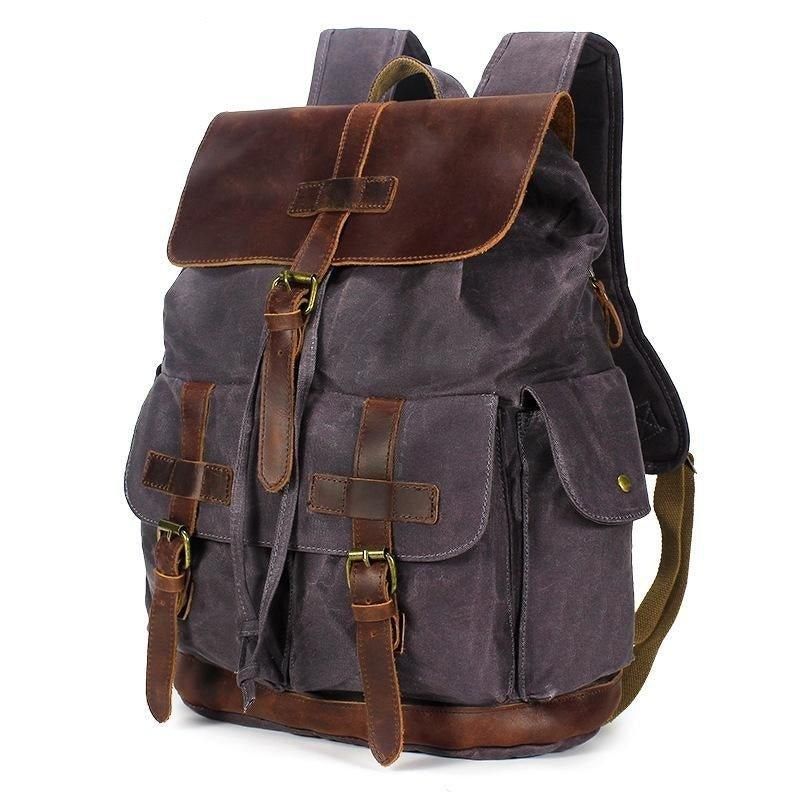 Vintage-rucksack Für Herren Laptop