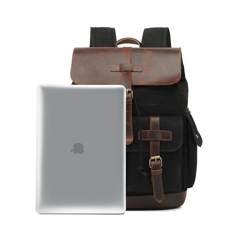 Vintage-rucksack Für Herren Laptop