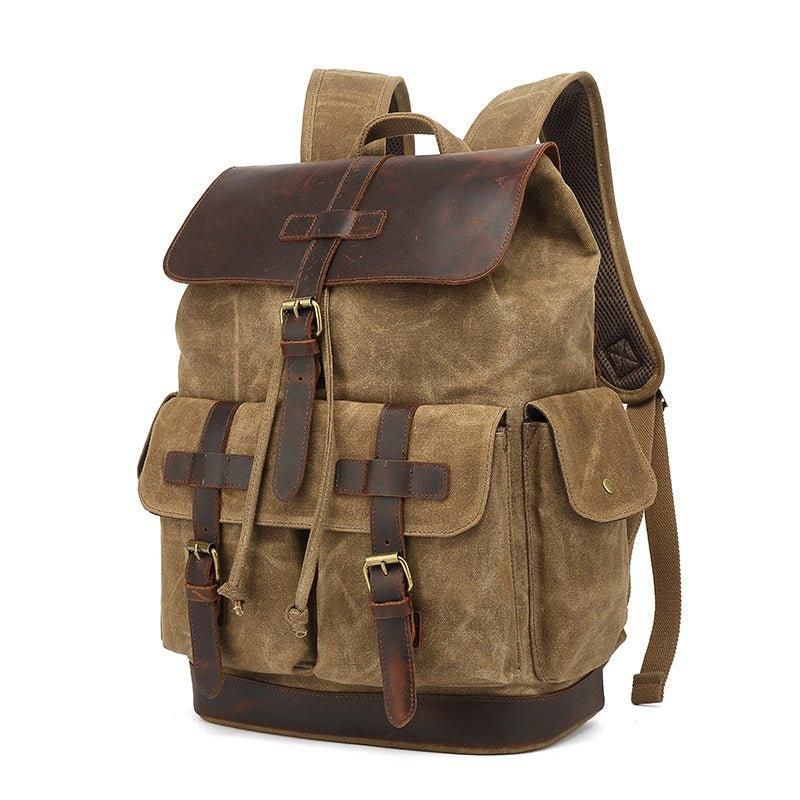 Vintage-rucksack Für Herren Laptop